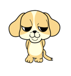 色々な表情のコミカルな犬のキャラクター（個別スタンプ：32）