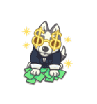 Playful Husky（個別スタンプ：8）