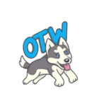 Playful Husky（個別スタンプ：10）