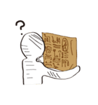 5000年前のスタンプ(古代エジプト)（個別スタンプ：25）