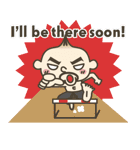 Onion uncle 2 (English version)（個別スタンプ：36）