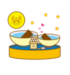 チョコ乗せ おちょこサン（個別スタンプ：23）