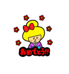 KOKESHI  GIRL（個別スタンプ：30）