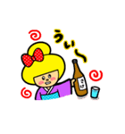 KOKESHI  GIRL（個別スタンプ：31）