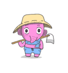 タイ象（個別スタンプ：1）
