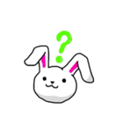 可愛いまるうさぎ（個別スタンプ：7）