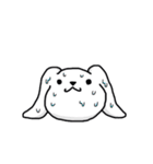 可愛いまるうさぎ（個別スタンプ：35）