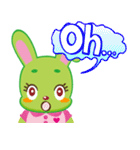 Green Rabbit ミウちゃん（個別スタンプ：20）