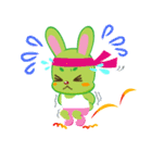 Green Rabbit ミウちゃん（個別スタンプ：35）