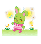 Green Rabbit ミウちゃん（個別スタンプ：39）