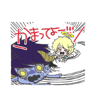 天し〜ちゃんと悪ま〜くん（個別スタンプ：7）