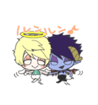 天し〜ちゃんと悪ま〜くん（個別スタンプ：8）