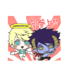 天し〜ちゃんと悪ま〜くん（個別スタンプ：14）