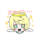 天し〜ちゃんと悪ま〜くん（個別スタンプ：18）