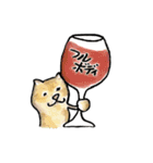 猫とワイン（個別スタンプ：16）