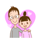 夫と妻（個別スタンプ：40）