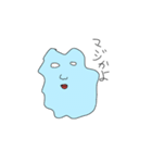SAwAYAKA ブルーMan（個別スタンプ：4）
