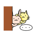 うさ男とねこ男（個別スタンプ：37）