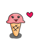 Ice-cream Couple（個別スタンプ：1）