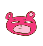 ピンクのくまとゆかいな仲間たち（個別スタンプ：26）