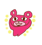 ピンクのくまとゆかいな仲間たち（個別スタンプ：27）