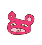 ピンクのくまとゆかいな仲間たち（個別スタンプ：30）