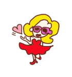 ピンクのくまとゆかいな仲間たち（個別スタンプ：33）
