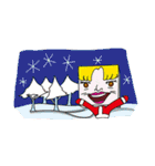 それゆけ！！コクボくん メリークリスマス（個別スタンプ：34）