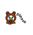 動物着ぐるみ！（個別スタンプ：27）