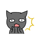 猫が煽るよ。（個別スタンプ：40）