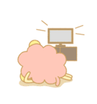 ふわふわひつじ（個別スタンプ：11）