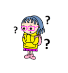 Molly in the pink glasses（個別スタンプ：8）