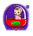 うちゅうからきましたの（個別スタンプ：40）