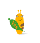 Yellow Worm（個別スタンプ：21）