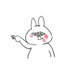BG bunny（個別スタンプ：6）