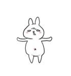 BG bunny（個別スタンプ：32）