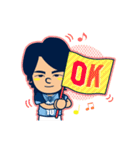 ジュビロ磐田 選手LINEスタンプ（個別スタンプ：9）