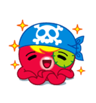 Jackie Octopus (English Edition)（個別スタンプ：17）