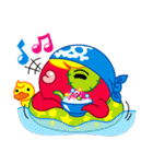 Jackie Octopus 2 (English Edition)（個別スタンプ：3）