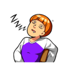 田中(男)と山本(女)のウザコンビ（個別スタンプ：5）