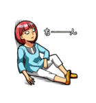 田中(男)と山本(女)のウザコンビ（個別スタンプ：6）
