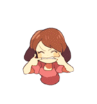 ツンデレ上司とぶりっ子部下（個別スタンプ：9）