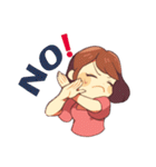 ツンデレ上司とぶりっ子部下（個別スタンプ：10）