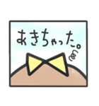 絵本スタンプ～てっぺんりぼんの女の子～（個別スタンプ：12）