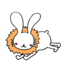 うさぎらいおん！（個別スタンプ：3）