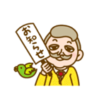 ひげ紳士（個別スタンプ：21）