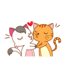 Meow in love（個別スタンプ：3）