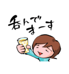 無気力女子（個別スタンプ：24）
