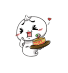 Rascal fat white（個別スタンプ：7）