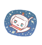 宇宙ネコ（個別スタンプ：40）